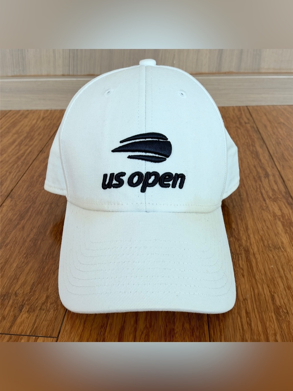 47 Brand Unisex US Open Tennis Clean Up Strapback Baseball Cap White OSFA